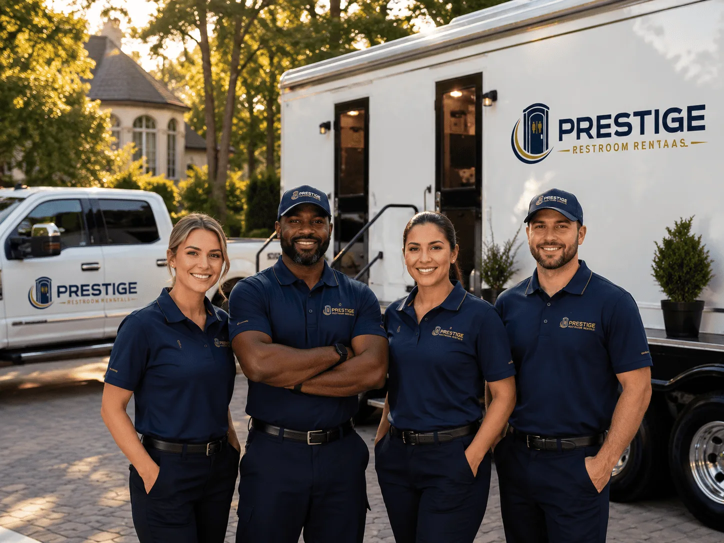 Trusted Luxury Portable Restrooms company in Longview, IL
